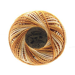 Presencia Perle Cotton Size 5 - 9930 Creamy Caramel