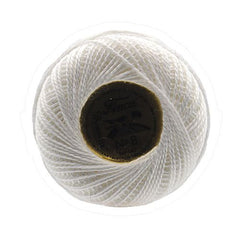 Presencia Perle Cotton Size 8 - 1000 Soft White