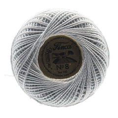 Presencia Perle Cotton Size 8 - 8767 Very Light Pewter