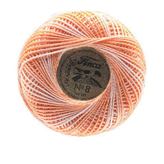 Presencia Perle Cotton Size 8 - 9175 Fresh Salmon