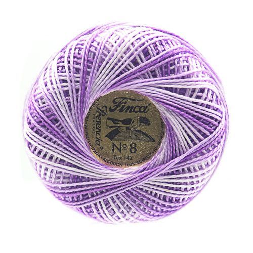 Presencia Perle Cotton Size 8 - 9480 Lavender Lace