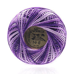 Presencia Perle Cotton Size 8 - 9500 Glorious Grape
