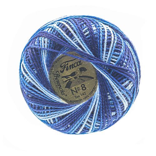 Presencia Perle Cotton Size 8 - 9725 Night Blue