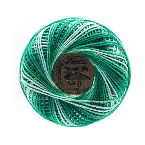 Presencia Perle Cotton Size 8 - 9840 Emerald Isle