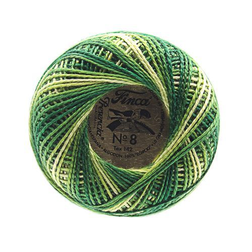 Presencia Perle Cotton Size 8 - 9860 Foliage Green