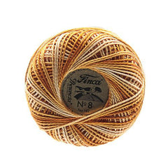 Presencia Perle Cotton Size 8 - 9930 Creamy Caramel