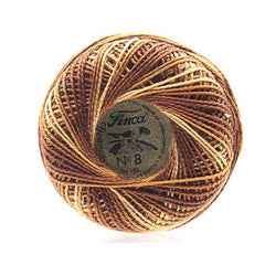 Presencia Perle Cotton Size 8 - 9955 Totally Topaz