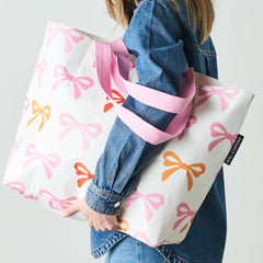 Project Ten Bows Medium Tote Bag