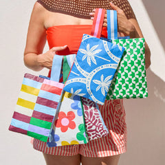 Project Ten Mini Zip Project Bag – Multi Stripe