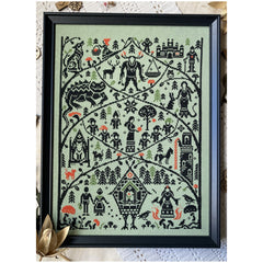 Quaternion Creations Forest Fairytale Cross Stitch Pattern