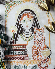 Quaternion Creations Julian of Norwich Cross Stitch Pattern