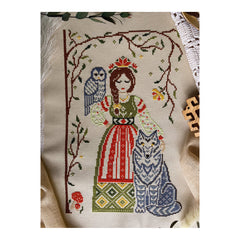 Quaternion Creations The Forest Goddess Cross Stitch Pattern