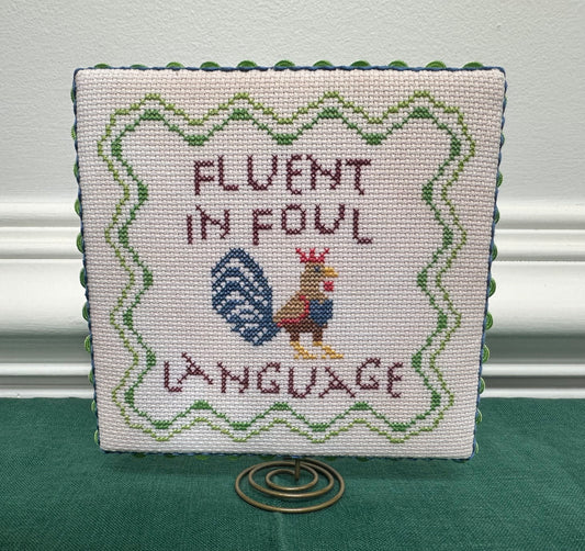 Rebel Stitcher Designs Foul Language Cross Stitch Pattern