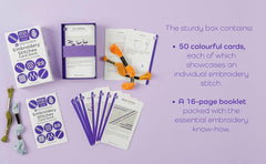 RSN Embroidery Stitches Card Deck