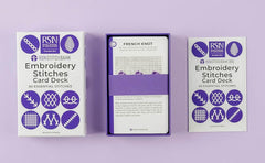 RSN Embroidery Stitches Card Deck