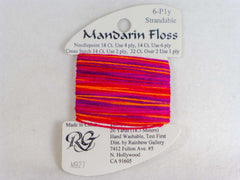 Rainbow Gallery Mandarin Floss - 927 Mardi Gras