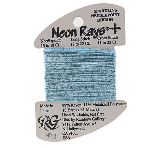 Rainbow Gallery Neon Rays Plus - 063 Light Aqua