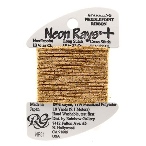 Rainbow Gallery Neon Rays Plus - 081 Nutmeg