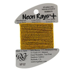 Rainbow Gallery Neon Rays Plus - 107 Antique Gold