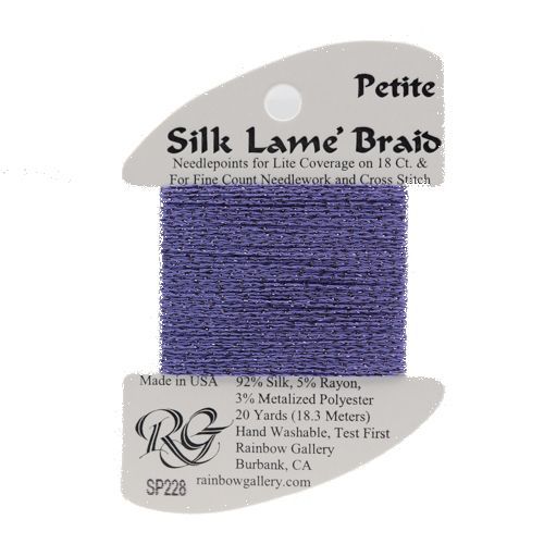 Rainbow Gallery Silk Lame Braid Petite - 228 Passion Flower