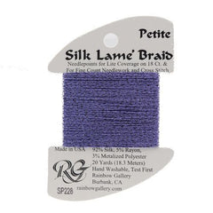 Rainbow Gallery Silk Lame Braid Petite - 228 Passion Flower