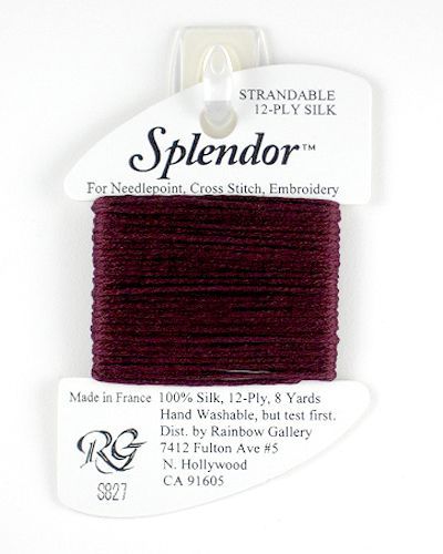 Rainbow Gallery Splendor - 0827 Dark Burgundy