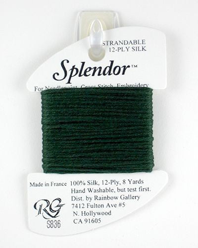 Rainbow Gallery Splendor - 0836 Dark Forest Green