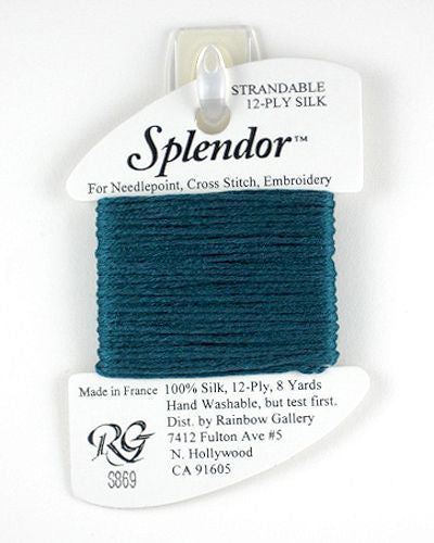 Rainbow Gallery Splendor - 0869 Dark Green Aqua