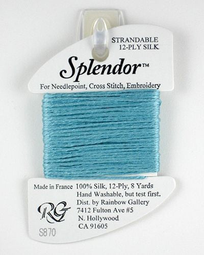 Rainbow Gallery Splendor - 0870 Green Aqua