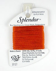 Rainbow Gallery Splendor - 1127 Medium Orange Red