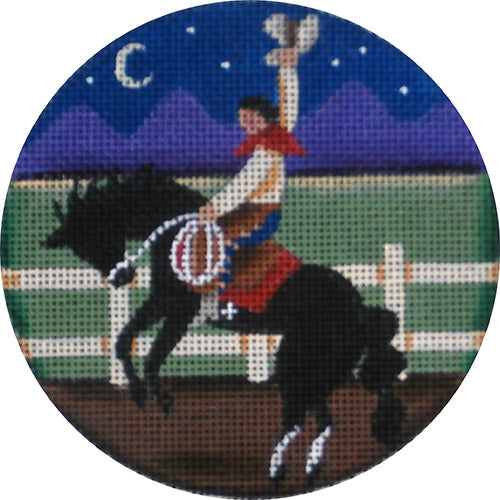 Rebecca Wood Designs Yee-haw! Needlepoint Canvas