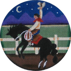 Rebecca Wood Designs Yee-haw! Needlepoint Canvas