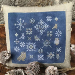 Rebel Stitcher Designs Winter Quaker: Snowy Owls Cross Stitch Pattern