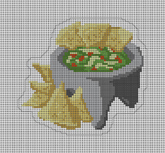 Rittenhouse Needlepoint Chips and Guacamole Needlepoint Canvas