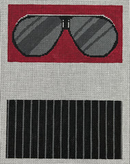 Rittenhouse Needlepoint Tony Two Sided Eyeglass Case Needlepoint Canvas