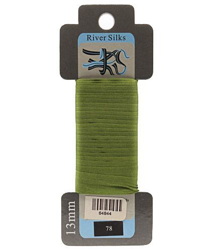 River Silks Ribbon 13mm - 078 Lime Peel