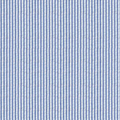 Robert Kaufman Seersucker Stripe Fabric in Royal Blue