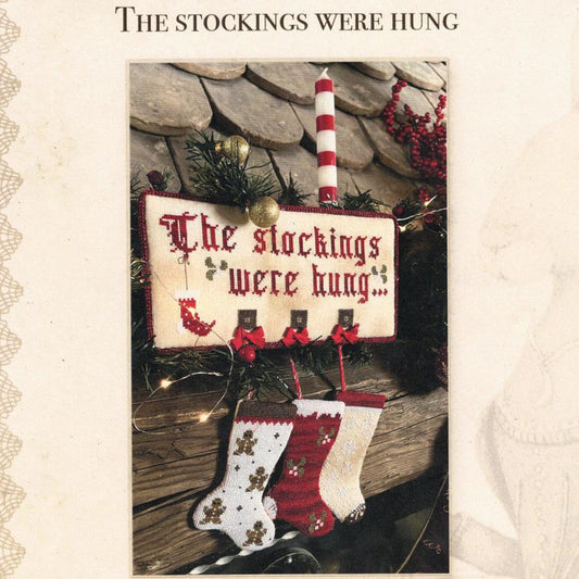 The Primitive Hare The Stockings Were Hung Cross Stitch Pattern