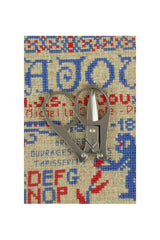 Sajou Folding Scissors - Red Leather Case