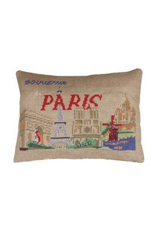 Sejou Paris Postcard Small Cushion Cross Stitch Kit