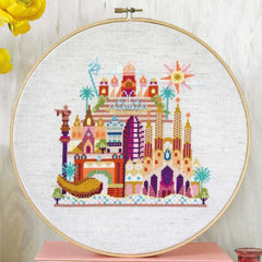 Satsuma Street Pretty Little Barcelona Cross Stitch Pattern