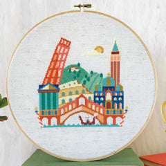 Satsuma Street Pretty Little Italy Cross Stitch Pattern