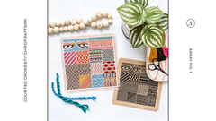 Shaded Stitchery Array No. 1 Cross Stitch Pattern