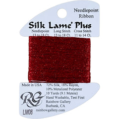 Rainbow Gallery Silk Lame Plus - 08 Red