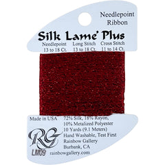 Rainbow Gallery Silk Lame Plus - 09 Dark Red