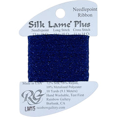 Rainbow Gallery Silk Lame Plus - 15 Dark Blue