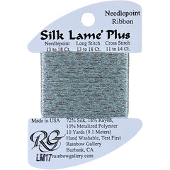 Rainbow Gallery Silk Lame Plus - 17 Lite Surf Blue