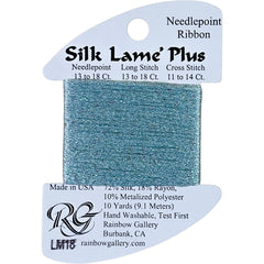 Rainbow Gallery Silk Lame Plus - 18 Surf Blue
