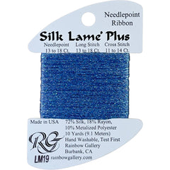 Rainbow Gallery Silk Lame Plus - 19 Antique Blue