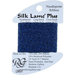 Rainbow Gallery Silk Lame Plus - 20 Dark Antique Blue